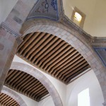 The Valle church ceiling.